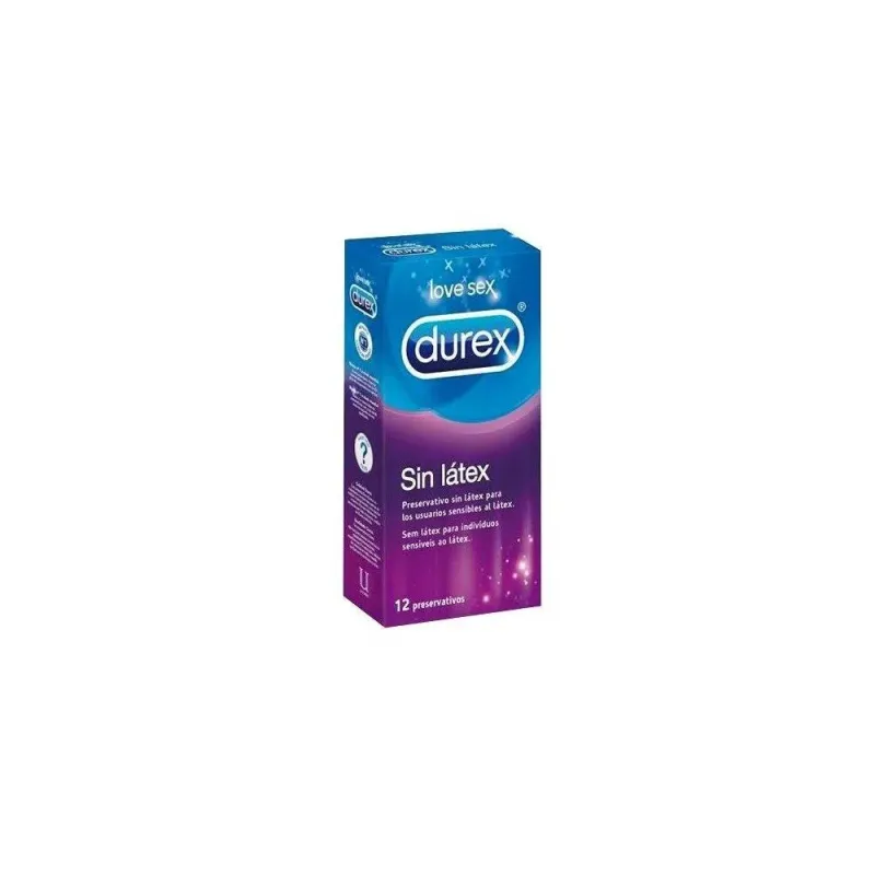 Durex sin latex love sex 12 unidades