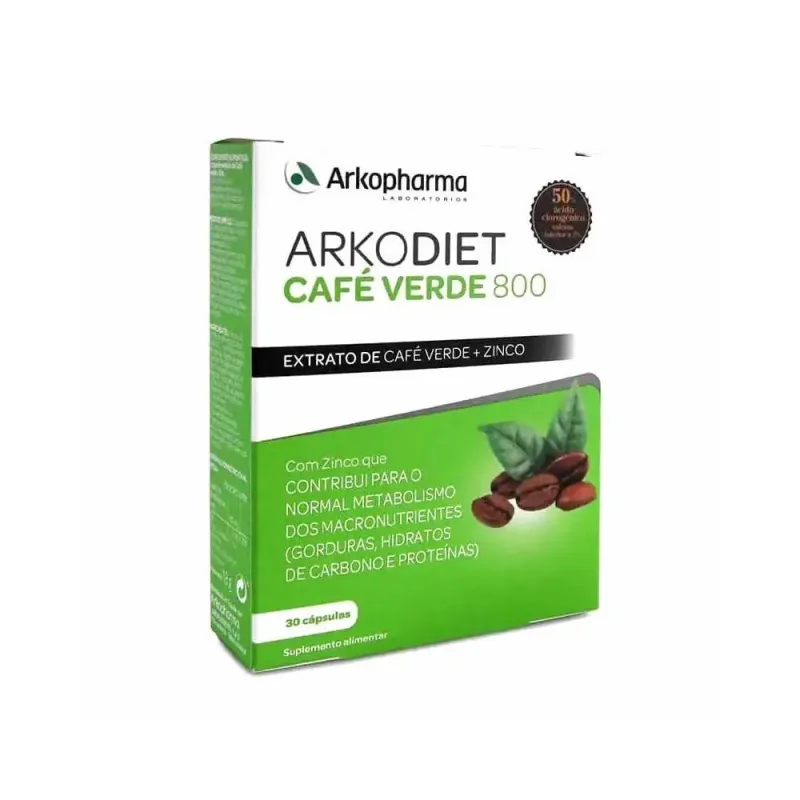 Arkodiet cafe verde 800 30 capsulas