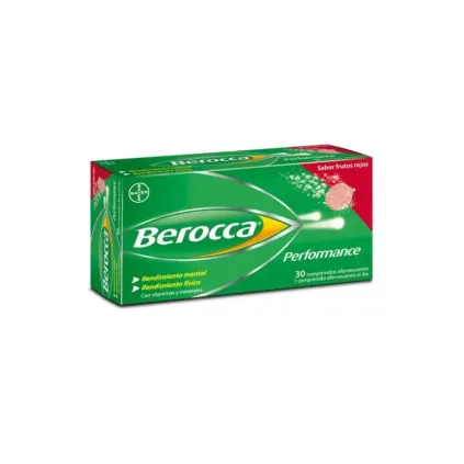 Comprar Berocca performance sabor frutos rojos 30 comprimidos efervescentes LACER