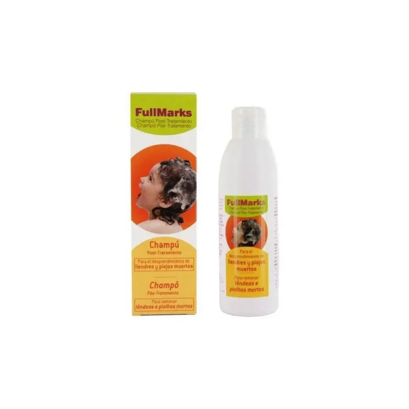 Fullmarks champú post-tratamiento pediculicida 150 ml