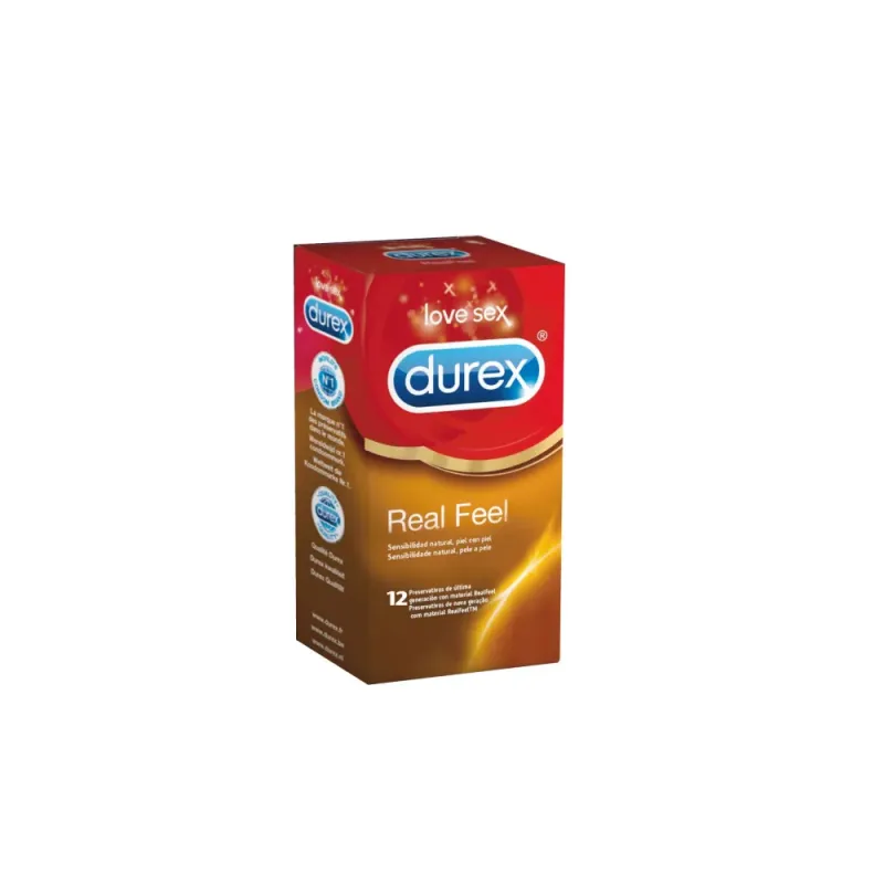Durex real feel 12 unidades
