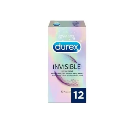 Comprar Durex invisible 12 preservativos 