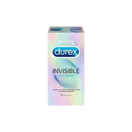 Comprar Durex invisible extra lubricado 12 preservativos EXPANSCIENCE