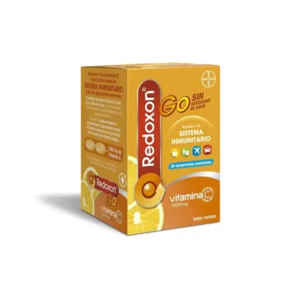Comprar Redoxon go naranja comprimidos masticables (30 uds) PROCTER & GAMBLE