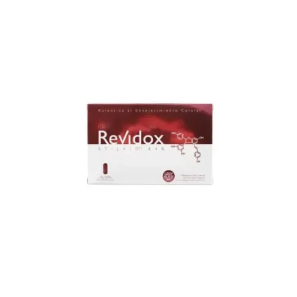 Revidox 30 cápsulas con resveratrol antioxidante y antiedad
