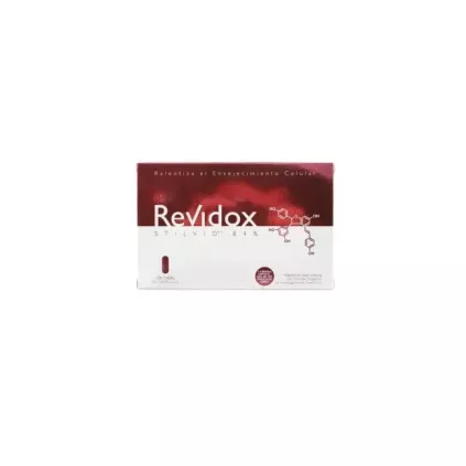Revidox 30 cápsulas con resveratrol antioxidante y antiedad