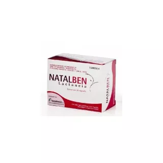 Natalben Lactancia 60 Cápsulas Suplemento Nutricional para Madres