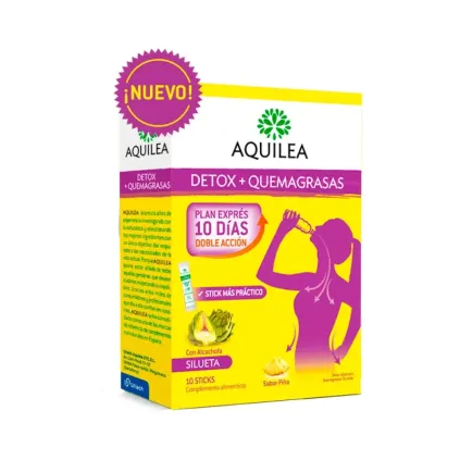 Comprar Aquilea Detox+Quemagrasas sticks sabor piña INMUNOTEK