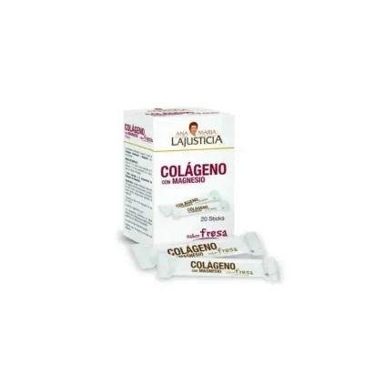 Comprar Ana maria lajusticia colageno con magnesio fresa 20 sticks SESDERMA