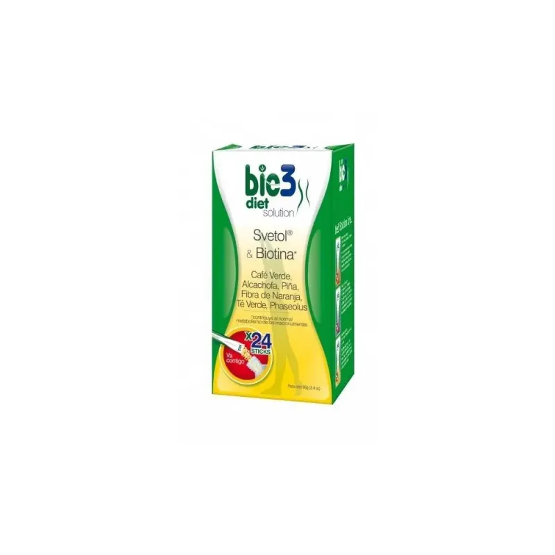 Bie3 diet solution stick soluble 4 gramos 24 unidades