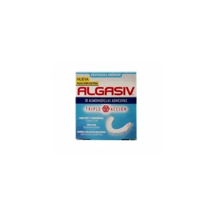 Comprar Algasiv almohadillas dentadura inferior 18 unidades VEMEDIA PHARMA HISPANIA