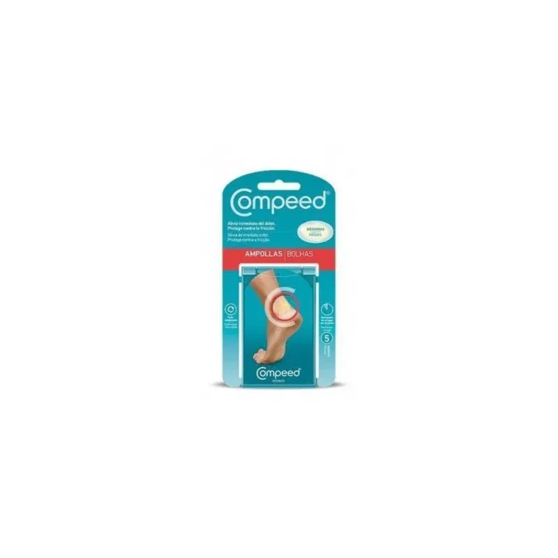 COMPEED AMPOLLAS HIDROCOLOIDE T- MED 5 U