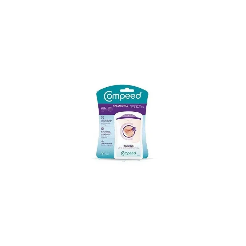 COMPEED CALENTURAS TOTAL CARE PARCHE HIDROCOLOID 15 PARCHES