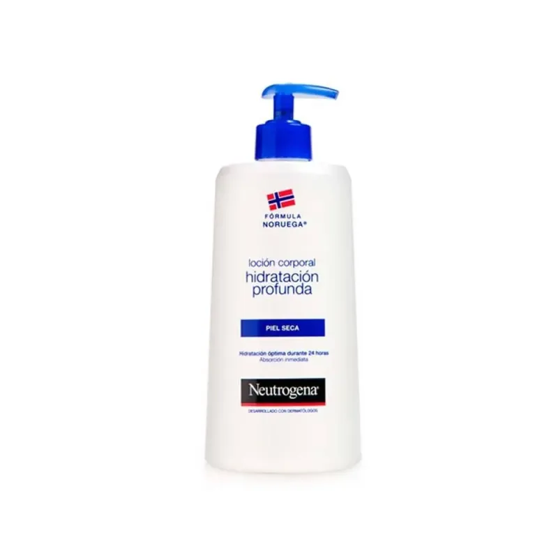 Neutrogena loción corporal hidratación profunda piel seca 400ml