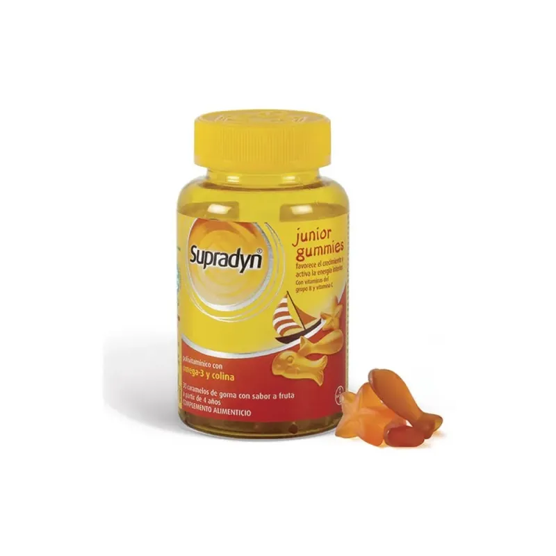Supradyn junior gummies comprimidos masticables (30 uds)