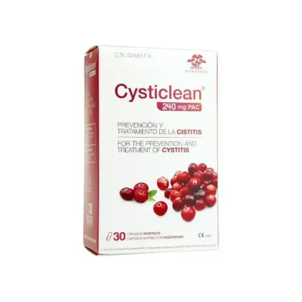 Comprar Cysticlean 240 mg pac 30 capsulas STIEFEL