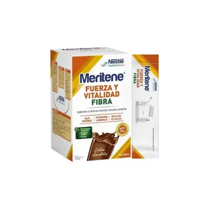 Comprar Meritene fibra chocolate 14 sobres x 35 gr ANGELINI FARMACÉUTICA S.A.
