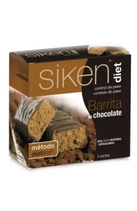 Comprar SIKEN DIET BARRITA CHOCOLATE 5 BAR 36 G 