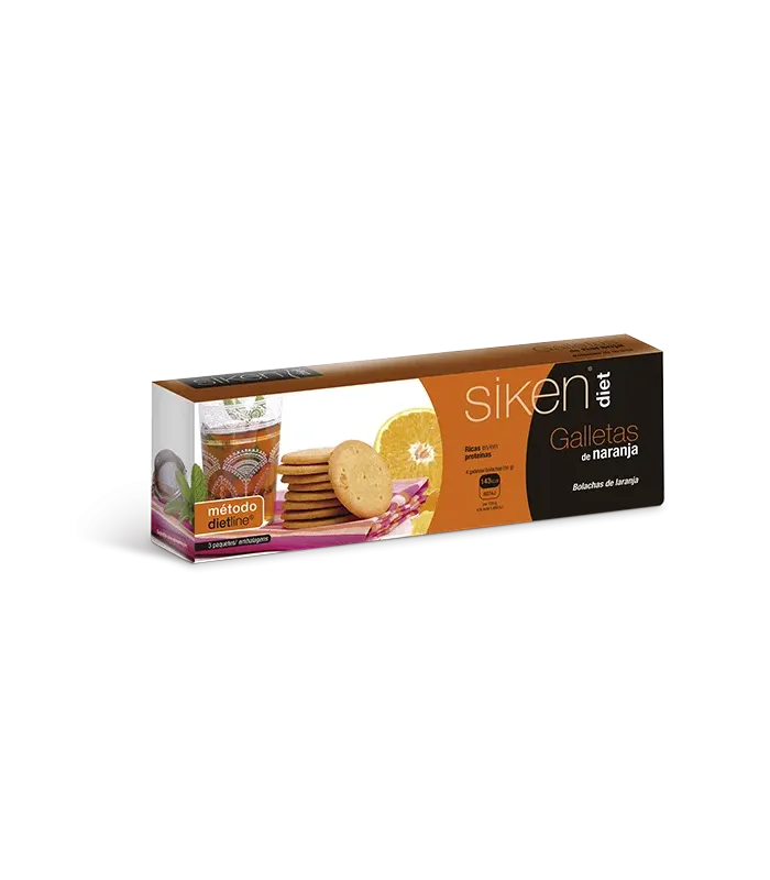 Galletas de naranja de Siken Diet. Farmacia online