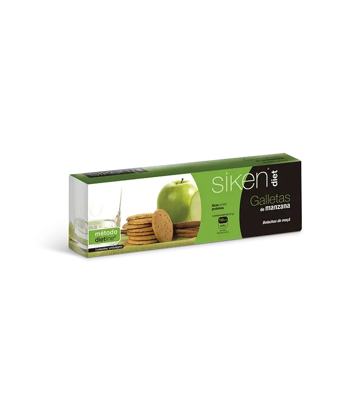 Galletas de manzana de Siken Diet. Farmacia online