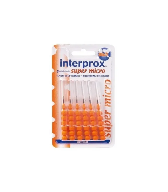CEPILLO ESPACIO INTERPROXIMAL INTERPROX SUPER MICRO 6 U