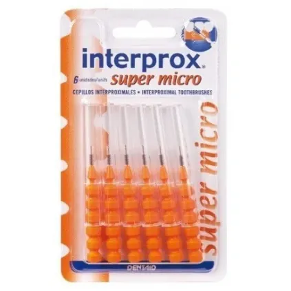Comprar CEPILLO ESPACIO INTERPROXIMAL INTERPROX SUPER MICRO 6 U 