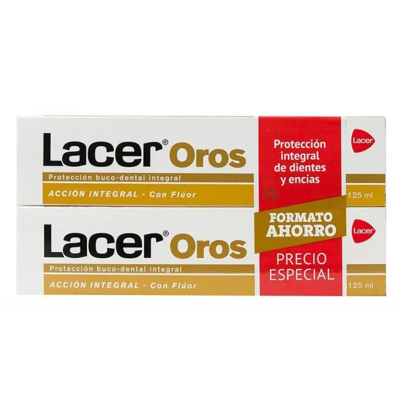 LACER OROS PASTA PACK 2/125 ML