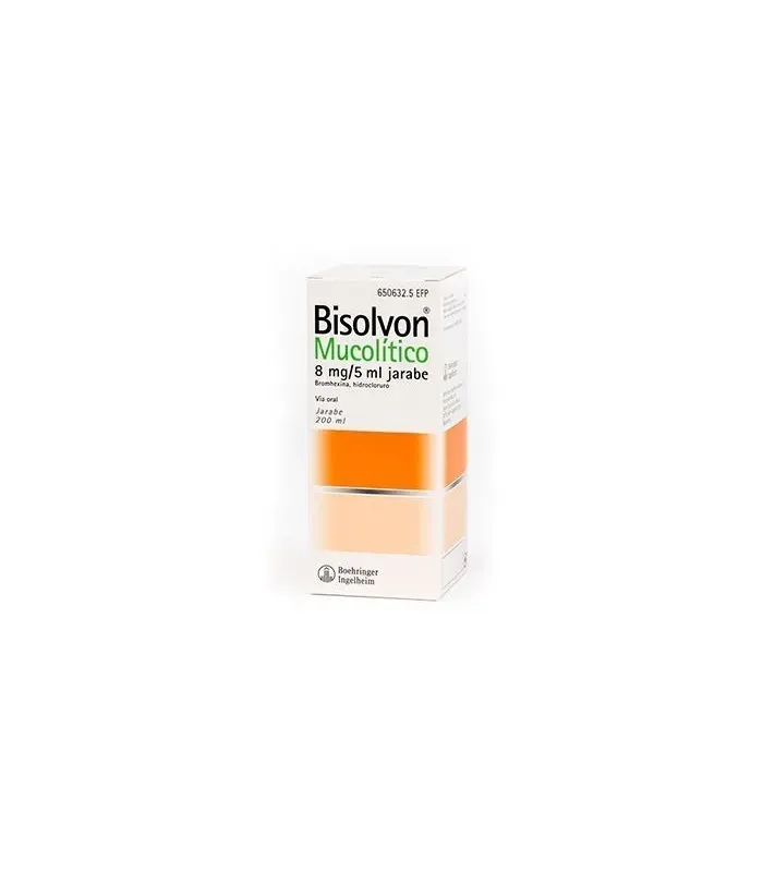 BISOLVON MUCOLITICO 1.6 MG/ML JARABE 200 ML, MEDICAMENTOS