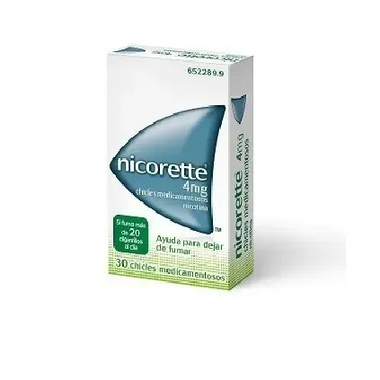 Comprar NICORETTE 4 mg CHICLES MedicamentosOS, 30 chicles