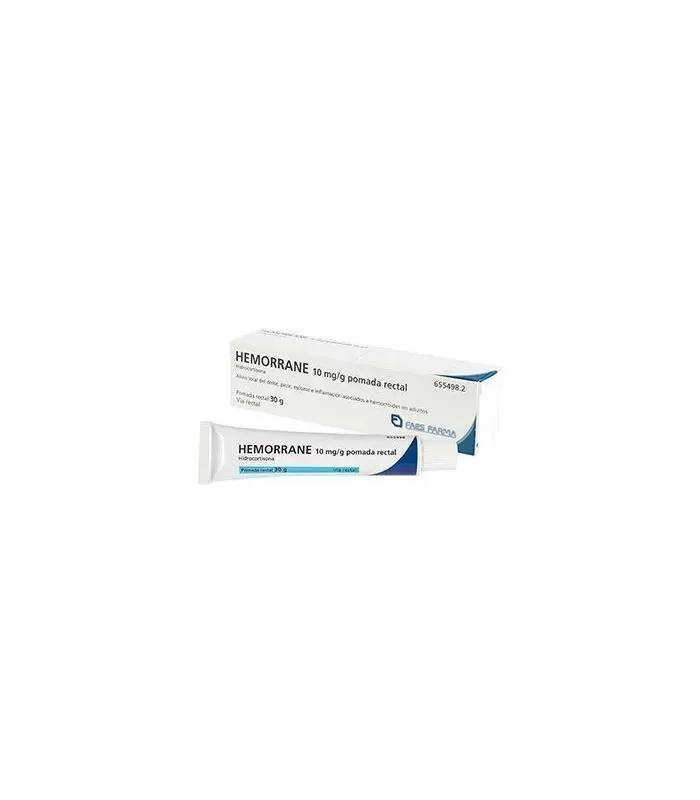 HEMORRANE 10 MG/G POMADA RECTAL 30 G, MEDICAMENTOS