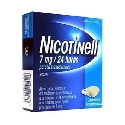 Comprar NICOTINELL 7 MG/24 HORAS PARCHE TRANSDERMICOS , 14 parches 