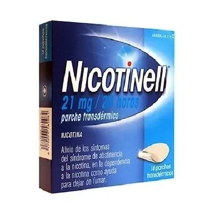 Comprar NICOTINELL 21 MG/24 HORAS PARCHE TRANSDERMICO , 14 parches 