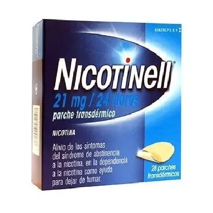 Comprar NICOTINELL 21 MG/24 HORAS PARCHE TRANSDERMICO , 28 parches 