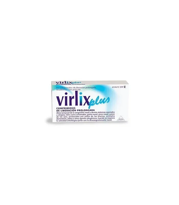 VIRLIX PLUS 5/120 MG 14 COMPRIMIDOS LIBERACION P, MEDICAMENTOS