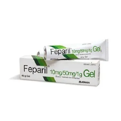 Comprar FEPARIL 10mg/g + 50mg/g GEL , 1 tubo de 40 g