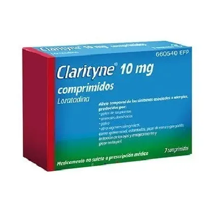 Comprar CLARITYNE 10 mg COMPRIMIDOS, 7 comprimidos BAYER