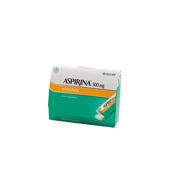 ASPIRINA 500 MG 20 SOBRES GRANULADO, MEDICAMENTOS