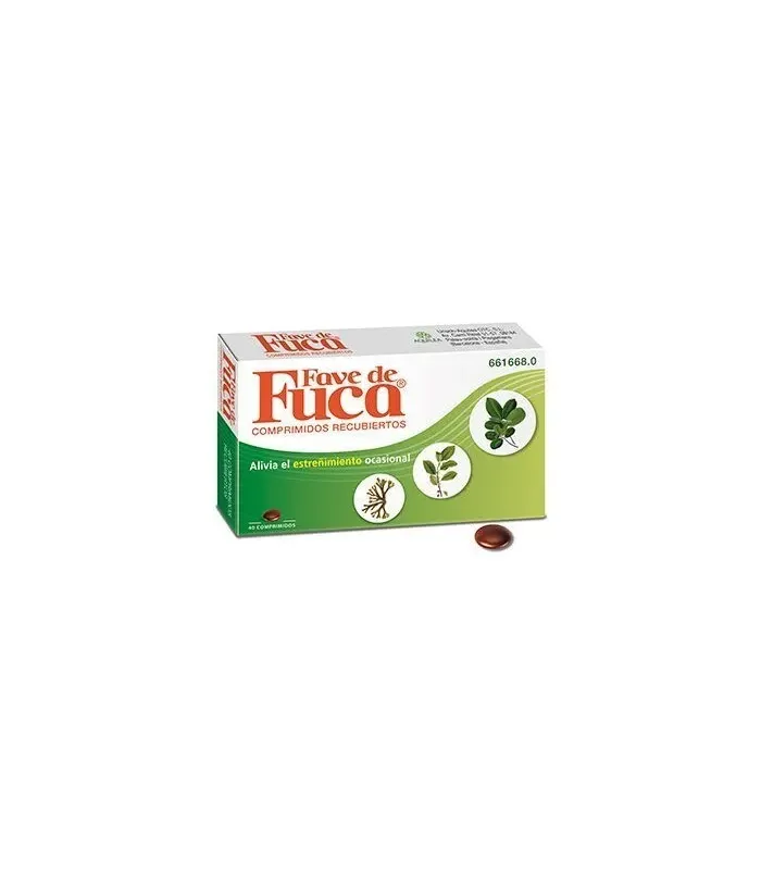 FAVE DE FUCA 40 COMPRIMIDOS RECUBIERTOS, MEDICAMENTOS