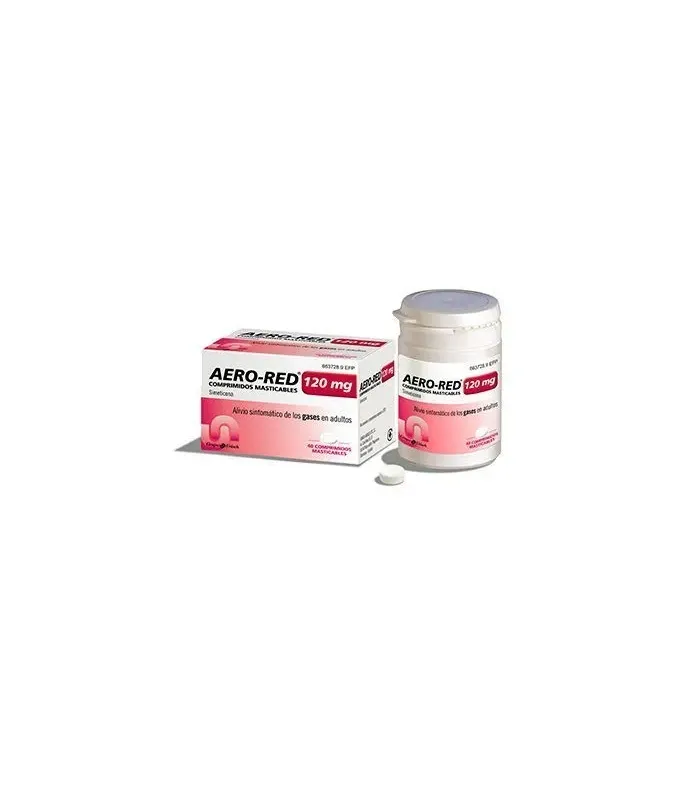 AERO RED 120 MG 40 COMPRIMIDOS MASTICABLES, MEDICAMENTOS