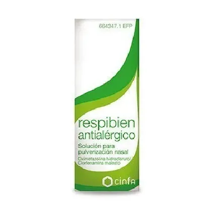 Comprar RESPIBIEN ANTIALERGICO SOLUCION PARA PULVERIZACION NASAL, 1 envase pulverizador de 15 ml