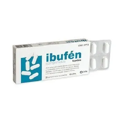 Comprar IBUFEN 400 mg COMPRIMIDOS RECUBIERTOS CON PELICULA 20 comprimidos