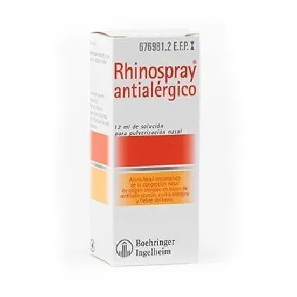 Comprar RHINOSPRAY ANTIALERGICO, 1 envase pulverizador de 12 ml