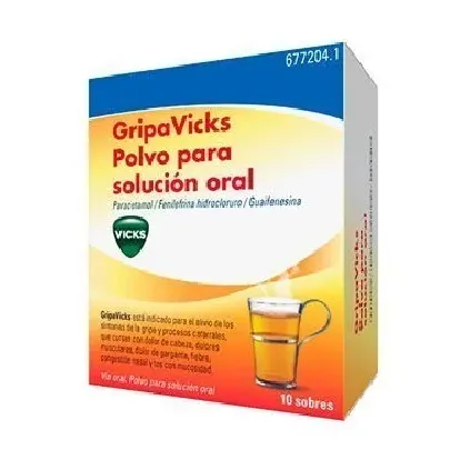 Comprar GRIPAVICKS POLVO PARA SOLUCION ORAL , 10 sobres
