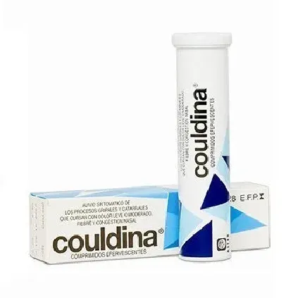 Comprar COULDINA CON ACIDO ACETILSALICILICO COMPRIMIDOS EFERVESCENTES , 20 comprimidos
