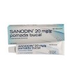 SANODIN 20 mg/g POMADA BUCAL, 1 tubo de 15 g