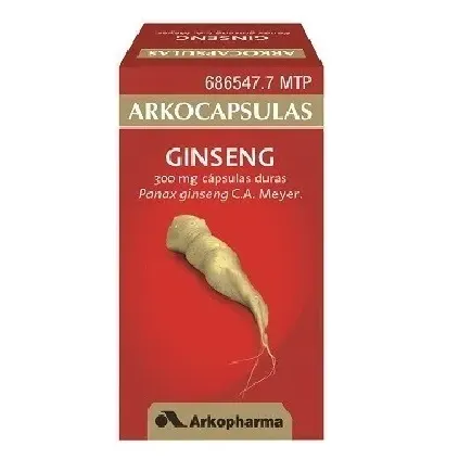 Comprar ARKOCAPSULAS GINSENG 300 MG 50 CAPSULAS