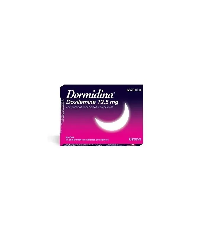 DORMIDINA 12.5 MG 14 COMPRIMIDOS RECUBIERTOS, MEDICAMENTOS