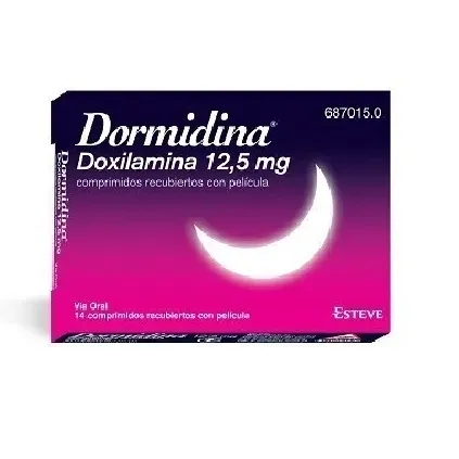 Comprar DORMIDINA 12.5 MG 14 COMPRIMIDOS RECUBIERTOS 