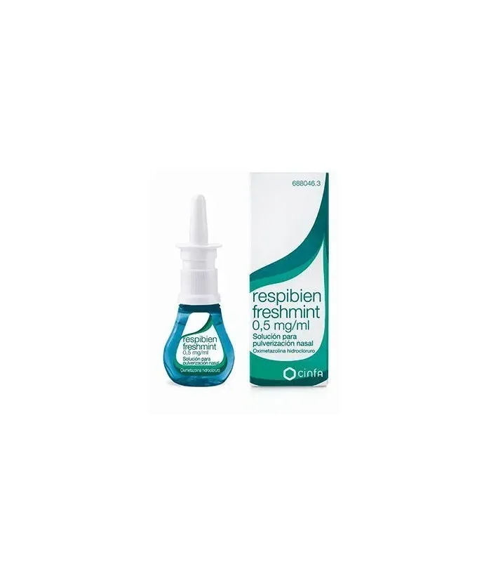 RESPIBIEN FRESHMINT 0.5 MG/ML NEBULIZADOR NASAL 15 ML, MEDICAMENTOS