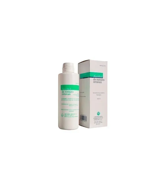 ALCOHOL ROMERO ORRAVAN SOLUCION TOPICA 250 ML, MEDICAMENTOS